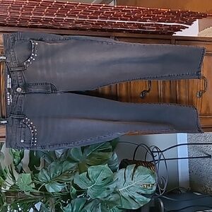 Torrid Perfect Skinny Ankle Vintage YOU STUD jeans Size 14S